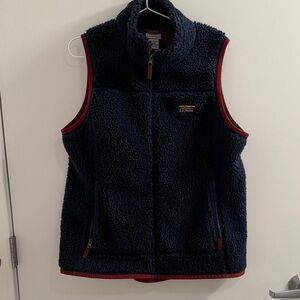 LL Bean Teddy Vest